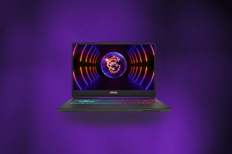 MSI Cyborg 15 Ultra 7 RTX 4050 budget gaming laptop