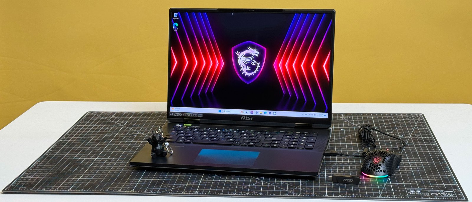 MSI Titan 18 HX AI review product photo placeholder